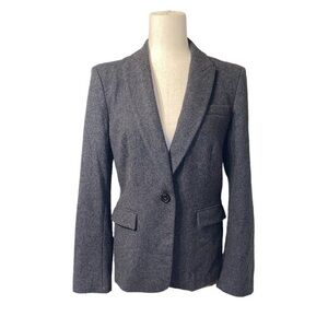 Banana Republic Wool Blend Charcoal Blazer | Sz 10
